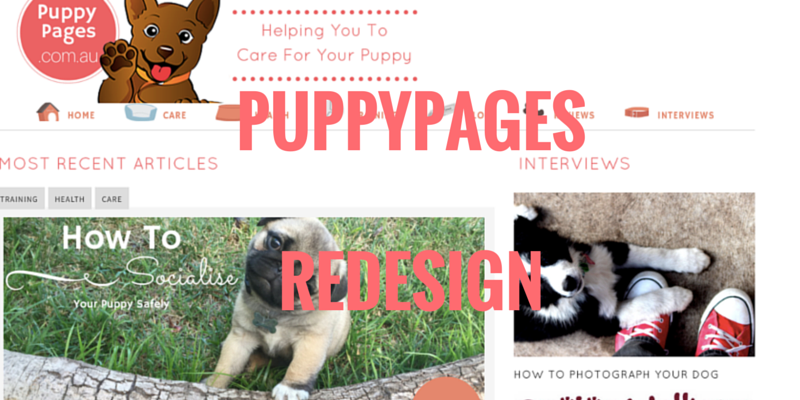 PUPPYPAGES REDESIGN